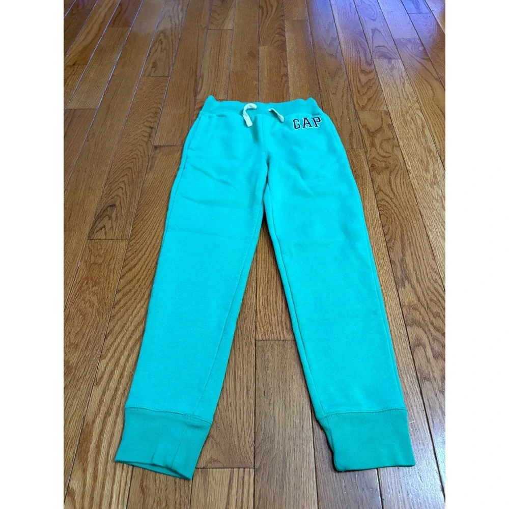 GAP Kids Girls Sweatpants L (10) Blue Green Lounge Pants Comfy Activewear‎